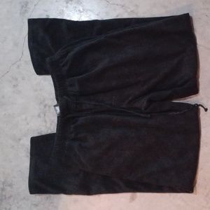 Umbro black fleece pants size S